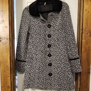 🎉 SALE Vintage Free People Tweed Coat